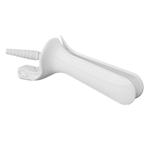 ESPÉCULO VAGINAL DESCARTÁVEL ESTÉRIL COM DUCTO ASPIRADOR