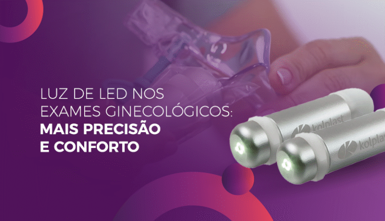 LED nos exames ginecológicos